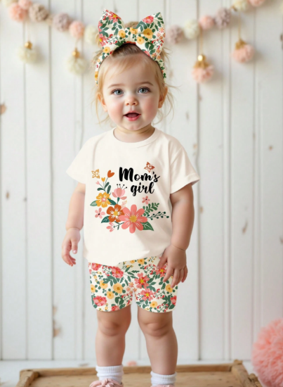 Picture of Baby Girls Casual set ( mom's girl )