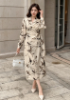 Picture of Women’s  Wrap Dress – Midi Shirt Style