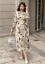 Picture of Women’s  Wrap Dress – Midi Shirt Style