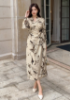 Picture of Women’s  Wrap Dress – Midi Shirt Style