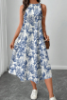Picture of Women’s Casual Printed Midi Dress - sleeveless
