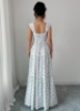 Picture of Women’s Sleeveless Maxi Dress – Floral Pattern, Fitted Waist