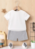 Picture of SHEIN Baby Boys Dino Set