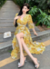 Picture of Women’s Summer Dress – Floral Print, Short Sleeve