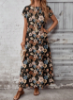 Picture of Women’s Casual Summer Dress – Vintage Floral & Miniature Prints