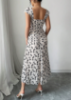 Picture of Women’s Elegant Dress – Square Neckline, Floral Print