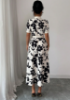 Picture of Women’s Elegant Holiday Dress – Floral Print, shirt style