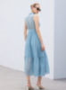 Picture of Women’s Sleeveless Dress – Waist Ruching