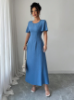 Picture of Women’s Elegant Long Slip Dress – A-Line, Summer Fashion