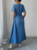 Picture of Women’s Elegant Long Slip Dress – A-Line, Summer Fashion