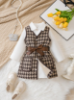 Picture of Baby Girls houndtooth print dress