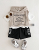 Picture of Baby boy Oversize Hooded Set