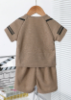 Picture of Baby Boys short Raglan Set - knitted