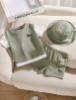 Picture of Baby Boys 3-Piece Set - knitted with hat
