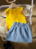 Picture of Baby Girls Daisy denim skirt Set - sleeveless