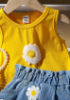 Picture of Baby Girls Daisy denim skirt Set - sleeveless
