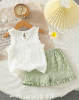 Picture of Baby Girls Jacquard sleeveless Set