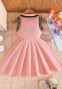 Picture of Baby Girls Summer School Dress - Polo neck
