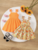 Picture of Baby Girls Daisy Strap Dress - 2pcs. set