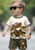 Picture of Baby Boys Bear T-Shirt Set