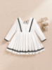 Picture of Baby Girls Vintage Striped Knit Dress