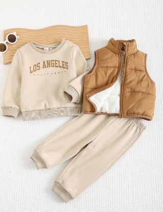 Picture of Baby Boys 3-Pcs. Set - with vest