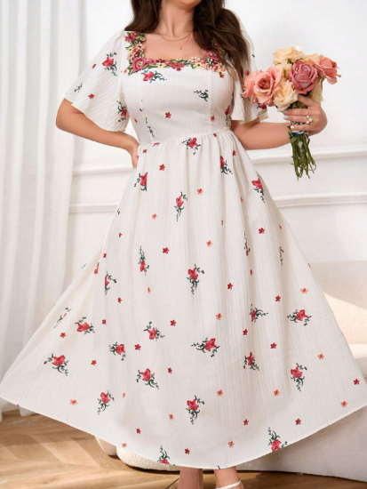 Picture of Mulvari plus size summer dress