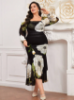 Picture of Modelyn Plus Size Evening Dress