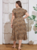 Picture of SHEIN Clasi Plus Size Resort Style Wrap Dress