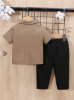 Picture of SHEIN 2-Piece Baby Boy Set
