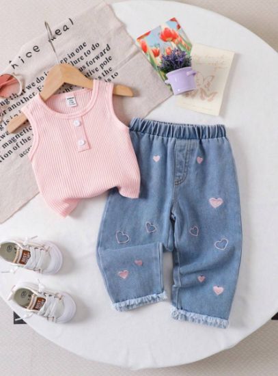 Picture of SHEIN Baby Girl Sweet Summer