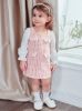 Picture of Baby Girl Sweet Plaid Patchwork Dress