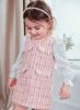 Picture of Baby Girl Sweet Plaid Patchwork Dress