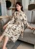 Picture of DAZY Women's Valentine's Print Wrap Midi Dress