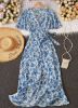 Picture of Breezaya Enchanting Floral Print V-Neck Belted Dress