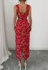 Picture of Women's Elegant Summer Dress – Sleeveless, Waist Belt, Streamlined Silhouette