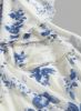 Picture of Women’s Elegant Dress – Floral, Straps, Ruffled Asymmetry