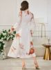 Picture of Women's Elegant Maxi Dress – Wrap Design, V-Neckline