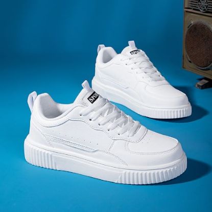 Picture of Couple style breathable white shoes