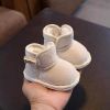 Picture of 0-1 year old baby boys and girls snow boots for autumn and winter
