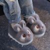 Picture of Girls’ Baby Fur Slippers – Autumn & Winter | Anti-Slip Cute Rabbit Design