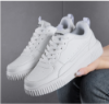 Picture of Couple style breathable white shoes Korean version ultra light sports breathable thick soled board shoes
