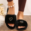 Picture of Indoor Plush Slippers – Flat Bottom | Soft & Comfortable for All Seasons