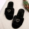 Picture of Indoor Plush Slippers – Flat Bottom | Soft & Comfortable for All Seasons