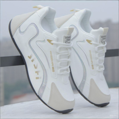 Picture of Men’s Leather Sports Shoes – Comfortable, Trendy & Versatile Casual Travel Shoes