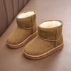 Picture of Kids Snow Boots – Winter Ankle Boots | Suede, Plush & Warm Cotton Shoes