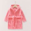 Picture of Children’s Hooded Bathrobe – Winter Coral Fleece | Soft, Warm & Comfortable