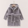 Picture of Children’s Hooded Bathrobe – Winter Coral Fleece | Soft, Warm & Comfortable