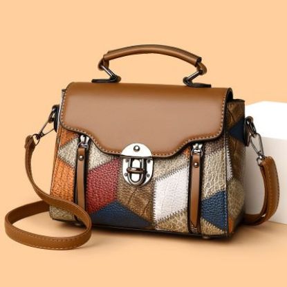 Picture of Women’s Handheld Bag – Contrasting Color | Simple Design, Large Capacity