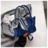 Picture of Women’s Bag – Textured Design | Handheld, Shoulder & Crossbody, Scarf Detail